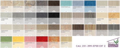 Marmoleum click color chart