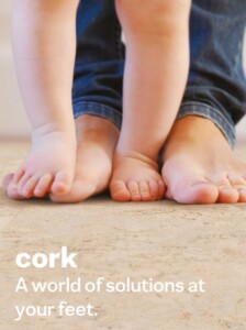 Budget Friendly cork flooring.